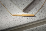 Inspire Others Hidden Affirmation Message Necklace In Gold Finish by My Focus Jewelry